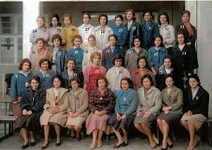 COLLEGE MODERNE DE JEUNES FILLES 1959 1 ERE M